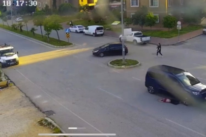 Kahreden kaza! O anlar kameralara yansıdı...