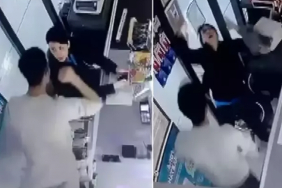 Zincir markette şoke eden olay! Herkesin gözü önünde...