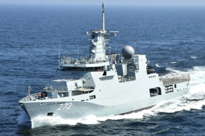 Türk savaş gemisi TCG BÜYÜKADA Pakistan’da