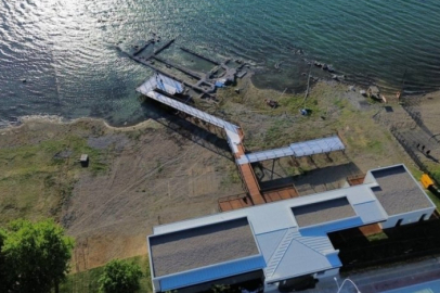 İznik'teki tarihi Bazilika havadan görüntülendi