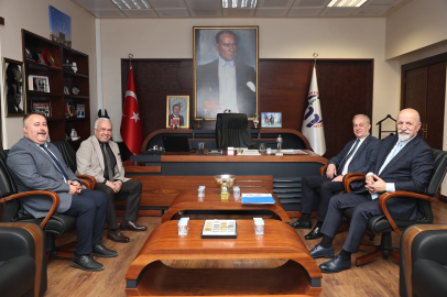 Başkan Şadi Özdemir’den iş birliği ziyaretleri