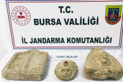 Bursa'da tarihi eser kaçakçılarına operasyon!