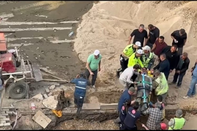 Bursa'da toprak kayması! Bir işçi toprak altında kaldı
