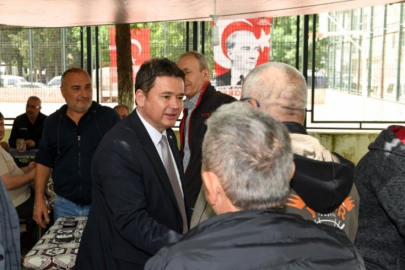 Bursa Osmangazi Belediye Başkanı Aydın'dan Demirtaş Barbaros Mahallesi'ne ziyaret