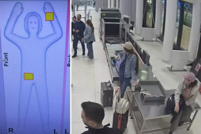 Havalimanında kadınların cinsel organlarından çıkanlar şoke etti!