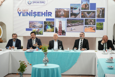 Başkanlar Bursa'nın gündemini Yenişehir'de belirledi 