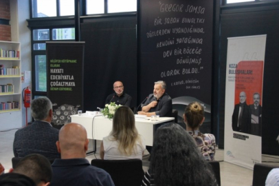 Ödüllü yazar Yavuz Ekinci Nilüfer'de okurlarıyla buluştu