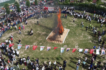 Kırklareli'de Kakava Ateşi Yakıldı