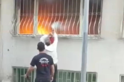 Şişli'de Apartman Dairesinde Yangın