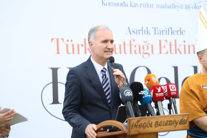 Türk Mutfağı Haftası Kutlamaları İkinci Kez İnegöl'den Başladı