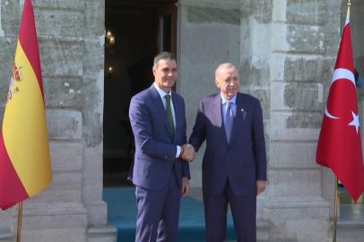 Cumhurbaşkanı Erdoğan, İspanya Başbakanı Sanchez'i kabul etti