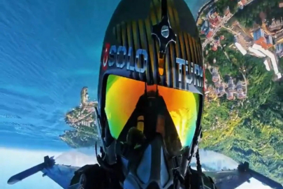 SoloTürk'ün Ordu Gösterisinden Uçak İçi Paylaşımı