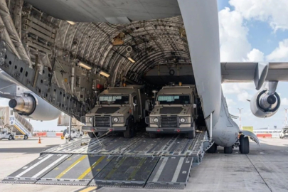 ABD, İsrail'e 90 bin tondan fazla silah ve ekipman gönderdi