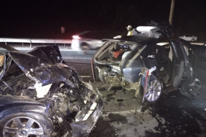 5 araçlı zincirleme trafik kazası