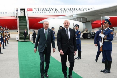 Cumhurbaşkanı Erdoğan'ın Azerbaycan ziyareti sona erdi