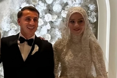 Kerem Aktürkoğlu Kocaeli'de evlendi