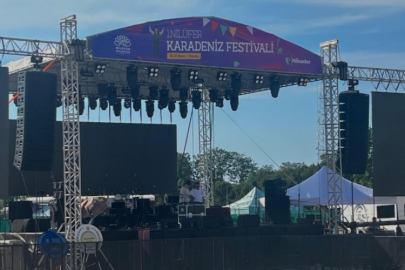 Bursa Nilüfer'de bir ilk! Karadeniz Festivali başladı...