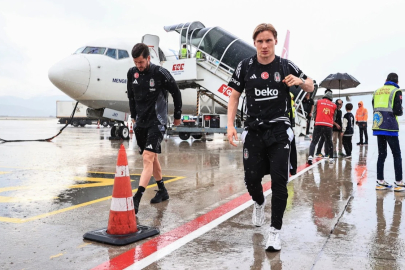 Beşiktaş kafilesi, Bodrum'a geldi