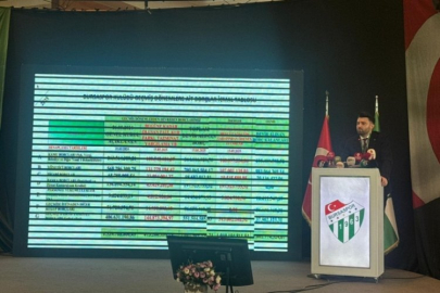 Bursaspor'un kalan borç miktarı belli oldu!