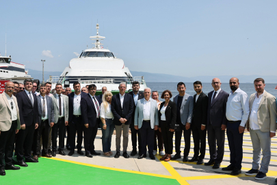 BUDO İskelesi modern yeni yüzüyle hizmete girdi