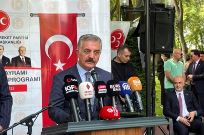 MHP Genel Sekreteri İsmet Büyükataman Bursa'da konuştu!