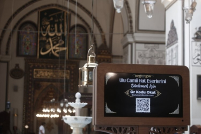 Bursa'nın 626 yıllık hat eserleri artık dijitalde!