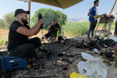 Mersin'de kelle-paça ütücülerinin bayram mesaisi