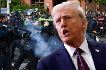 Trump: Kaliforniya'da bir ayaklanma olursa İsyan Yasası'nı devreye sokacağım