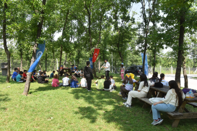 Çocuklar Önce Okudu Sonra Eğlendi