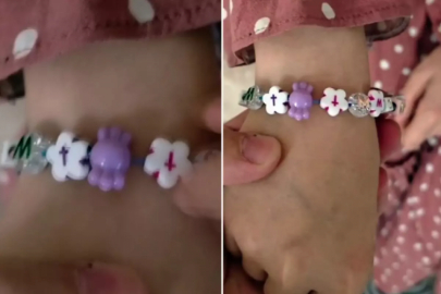 Okul kantininde skandal bileklik!