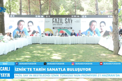 İznik’te tarih sanatla buluşuyor!Canlı yayın...