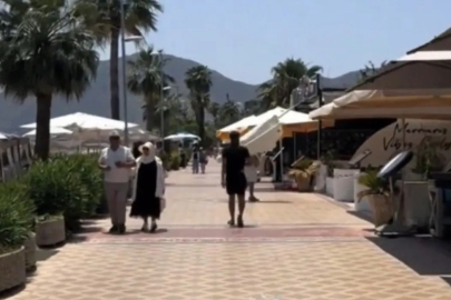 Marmaris'te esnaf dertli: Yollar boş kaldı