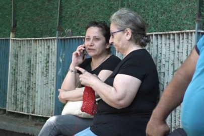 Torununu bakın okul bahçesinde nasıl bekledi?