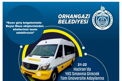 Başkan Bekir Aydın’dan YKS’ye Girecek Öğrencilere Hem Destek Hem Başarı Mesajı:“Ter Dökmek Sizden Ücretsiz Ulaşım Bizden!“