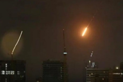 İran İsrail'e füze saldırısı başlattı