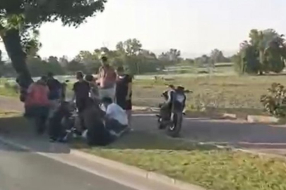 Bursa'da motosiklet kazası