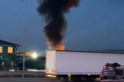 Bursa'da geri dönüşüm tesisinde yangın