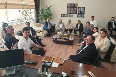Özbekistan Gazeteciler Birliği’nden Bursa Gazeteciler Cemiyeti’ne ziyaret