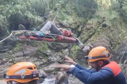 Bursa'da protez ayağı çıktı, Uludağ eteklerinde mahsur kaldı