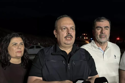 Aydın'da Orman Yangınına 7 Saatlik Mücadele Devam Ediyor