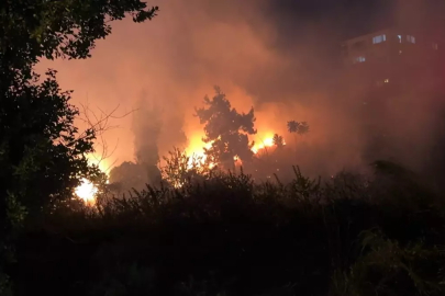 Düğün Sonrası Havai Fişekler Yangın Çıkardı