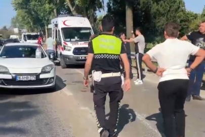 Bursa'da sınav yolunda kaza!