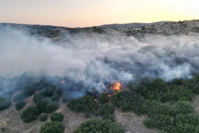 Manisa Kula'da Yangın Kontrol Altına Alındı