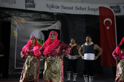 İnegöl’de Halk Dansları Gecesi ile yaz etkinlikleri başladı 