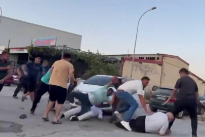 Sanayide kaza sonrası meydan savaşı!