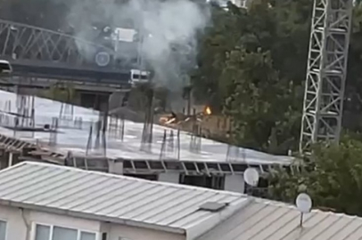 Bursa'da korkutan yangın! Alevler büyüyor...