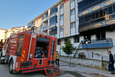 Kırıkkale’de çıkan yangında 8 kişi dumandan etkilendi