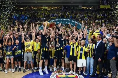 Basketbol Süper Ligi'nde şampiyon Fenerbahçe Beko!