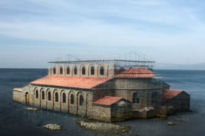 Bursa'da gölün dibinde batık köyler efsanesi!