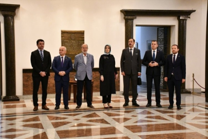 Kuzey Makedonya Meclis Başkanı Gashi, AK Parti Bursa Milletvekili Kılıç'ı kabul etti